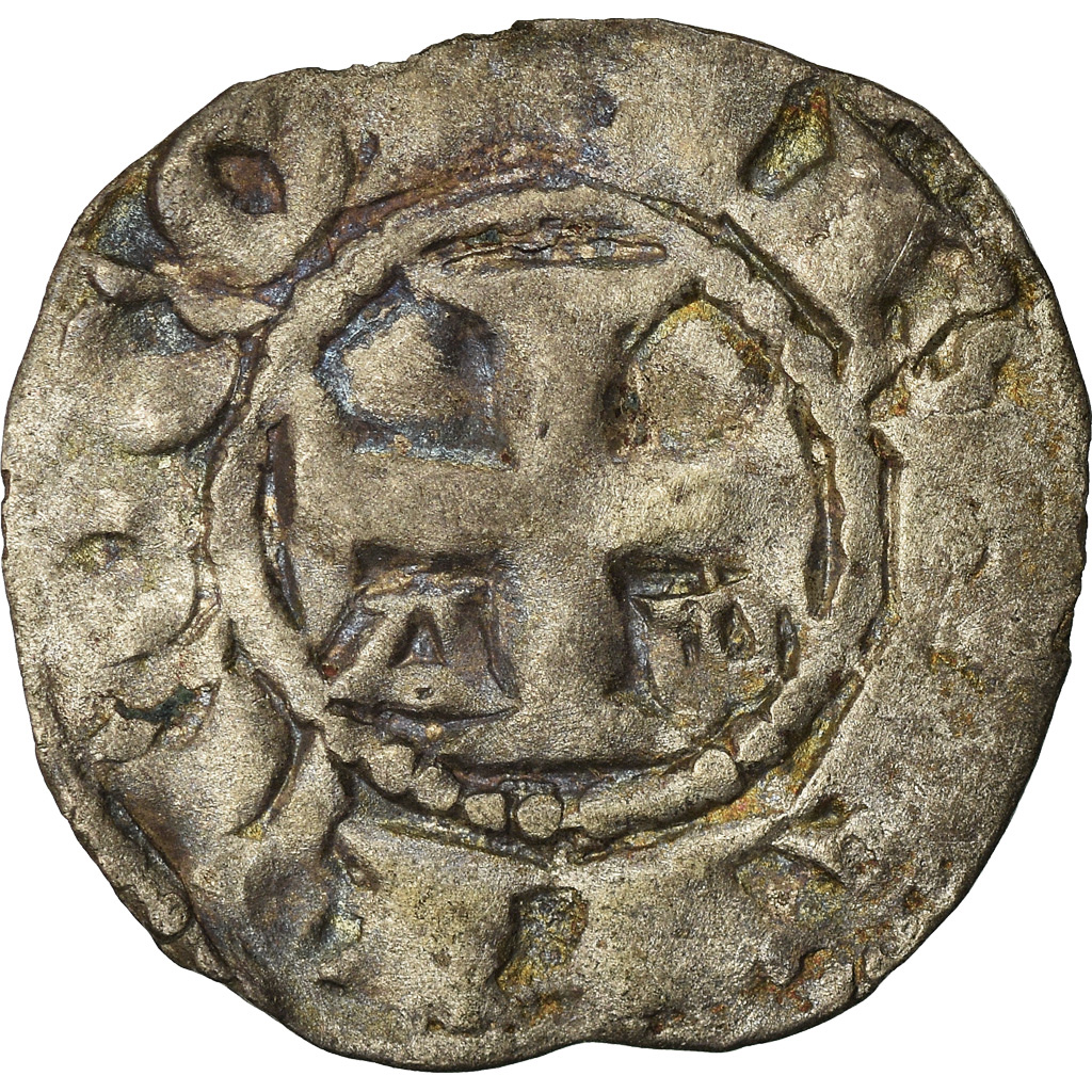 Coin, France, Anjou, Foulques V, Denarius, Angers, , Silver