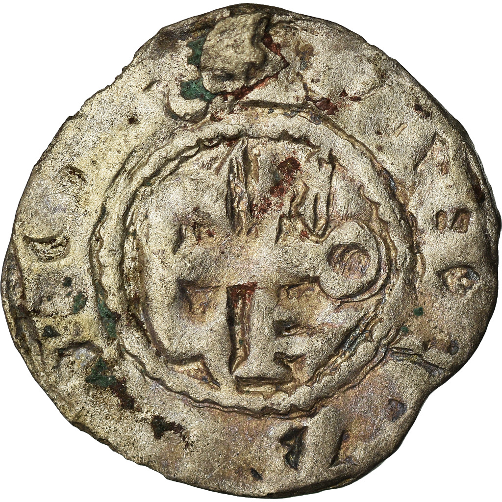 Coin, France, Anjou, Foulques V, Denarius, Angers, , Silver