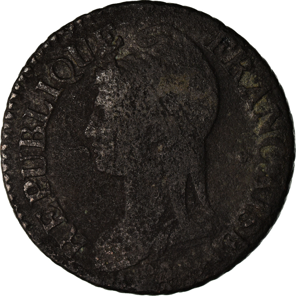 Coin, France, 5 Centimes, AN 8/5, Paris (A/R), , Copper