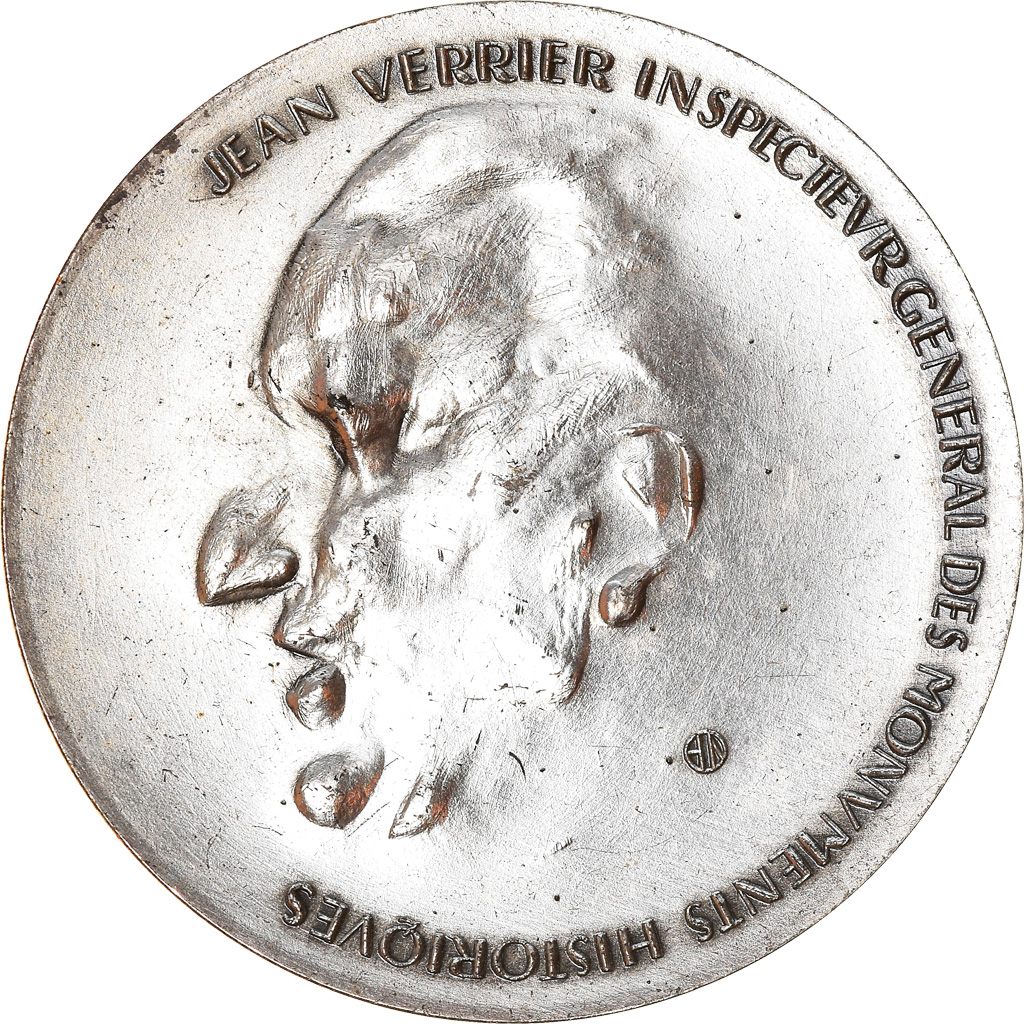France, Medal, Archéologie, Jean Verrier, Arts & Culture, 1958, 
