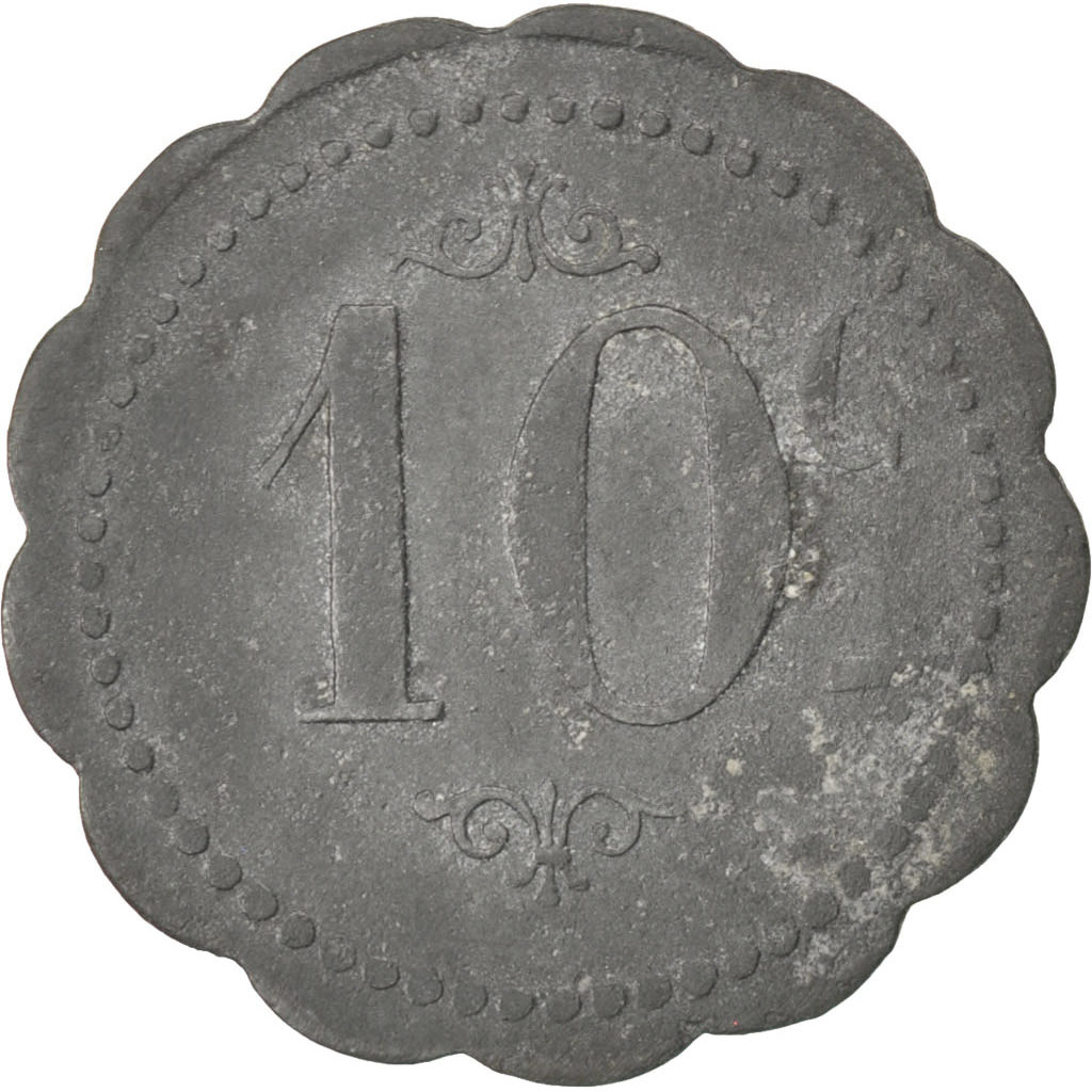 Coin, France, 10 Centimes, , Zinc, Elie:25.4