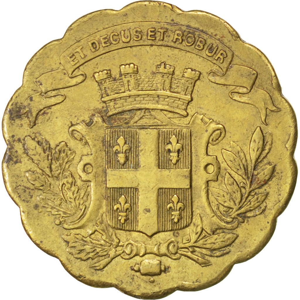 Coin, France, 5 Centimes, , Brass, Elie:10.1