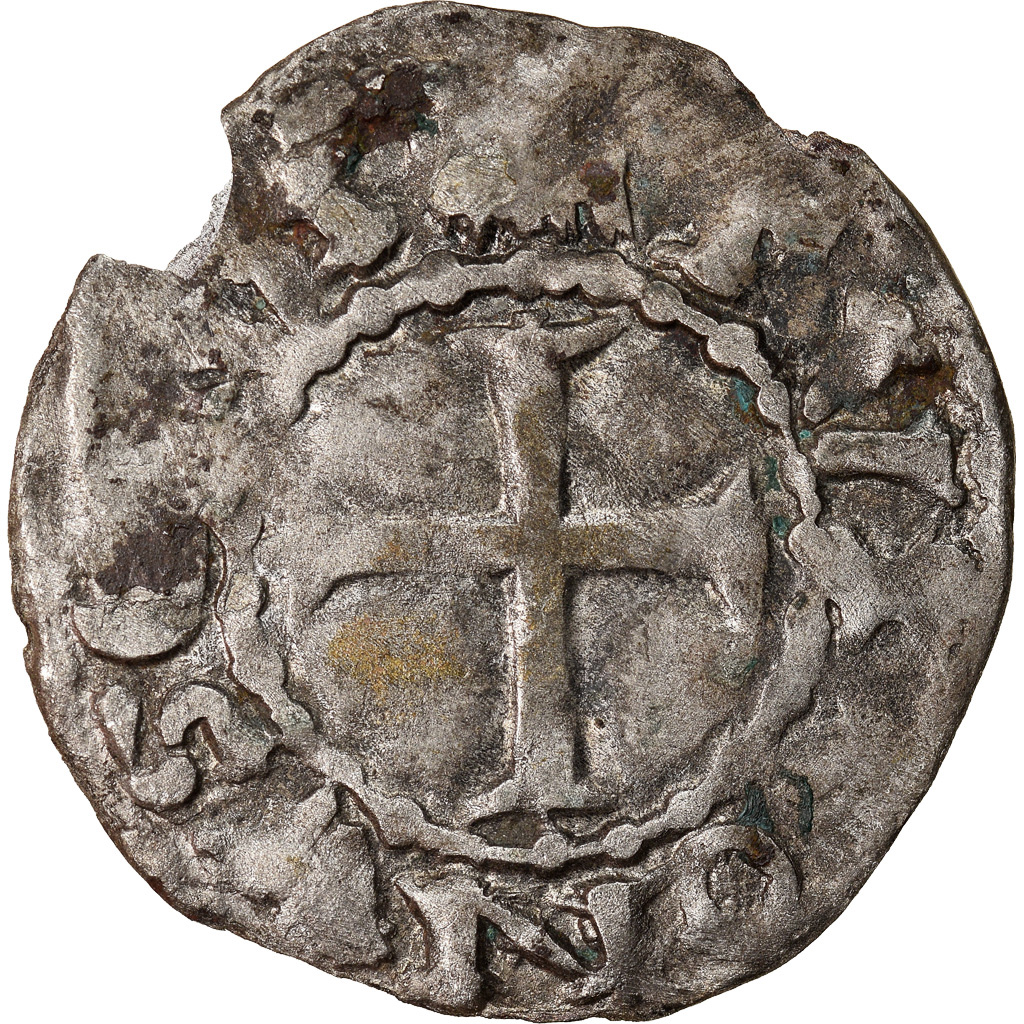 Coin, France, Touraine, Denarius, Saint-Martin de Tours, , Silver