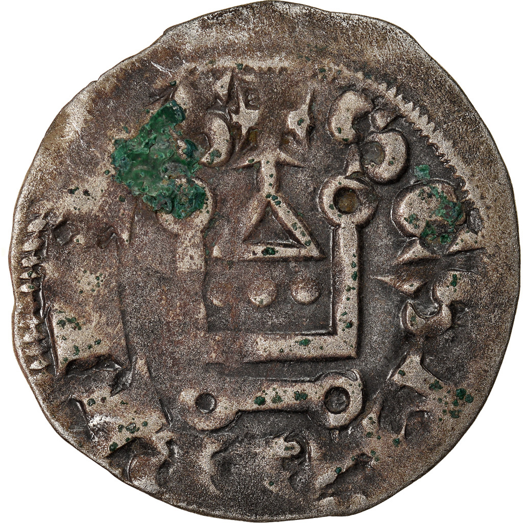 Coin, France, Touraine, Denarius, Saint-Martin de Tours, , Silver