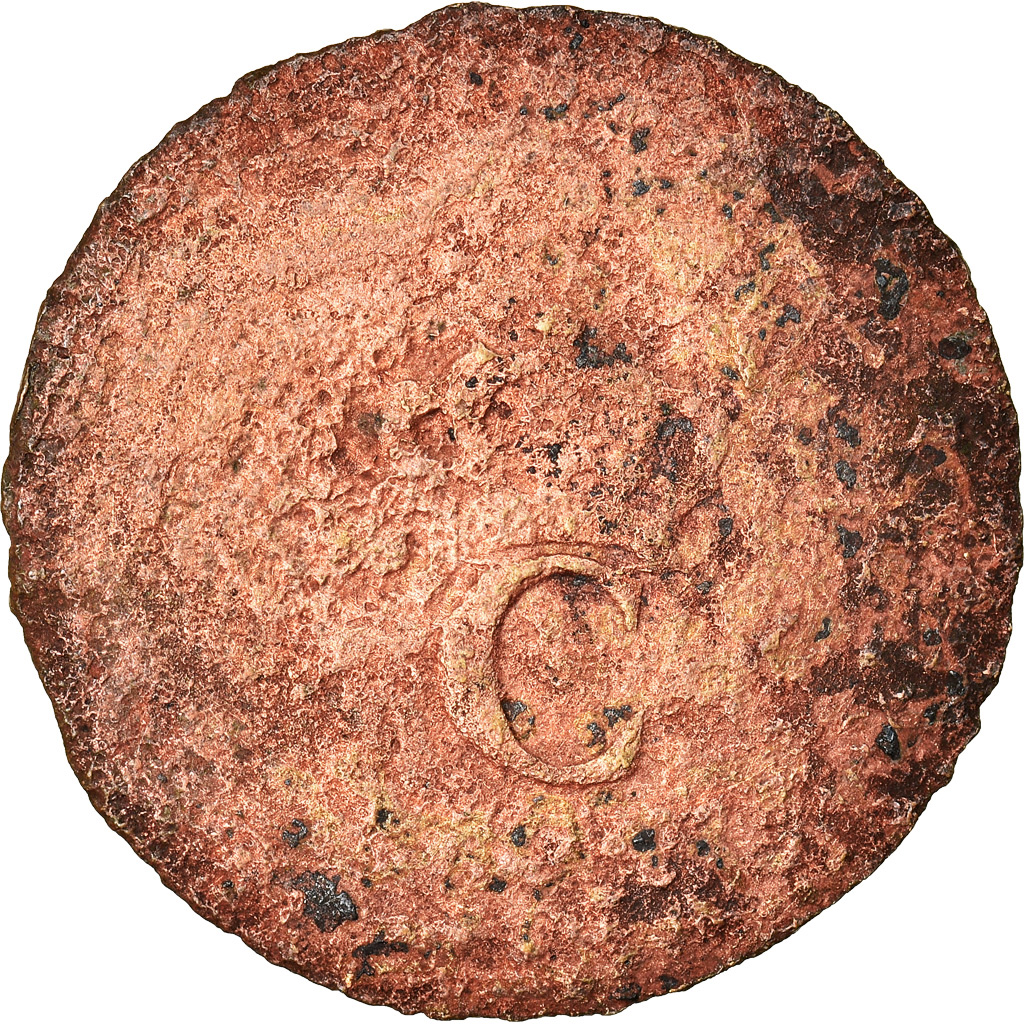 Coin, General Colony, Sol, , Billon, Lecompte:278a