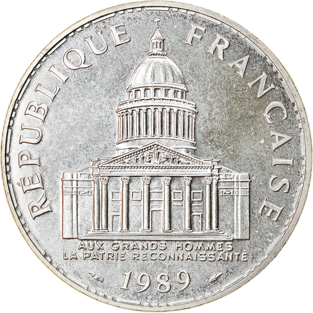 Coin, France, Panthéon, 100 Francs, 1989, Paris, , Silver, KM:951.1
