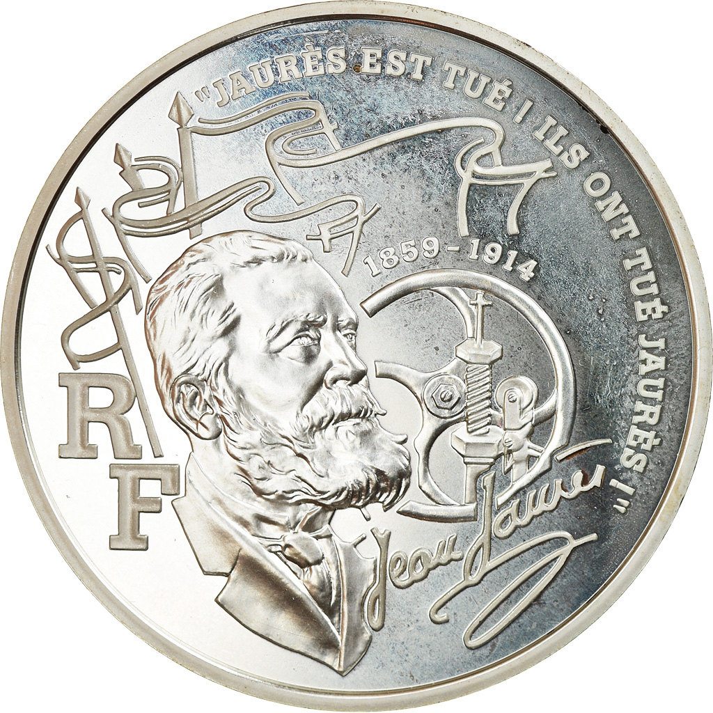 Coin, France, Jean Jaurès, 100 Francs, 1999, Paris, Proof, , Silver