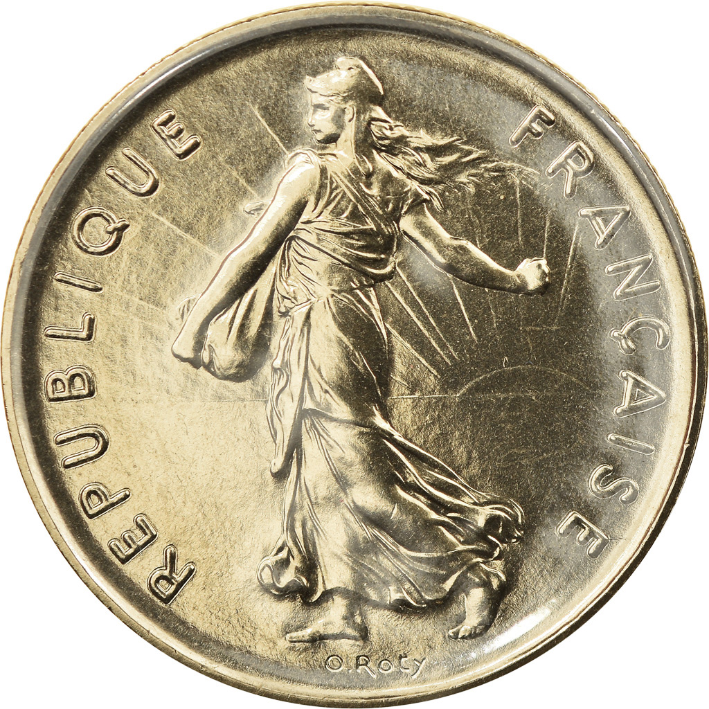 Coin, France, Semeuse, 5 Francs, 1984, Paris, FDC, , Nickel Clad