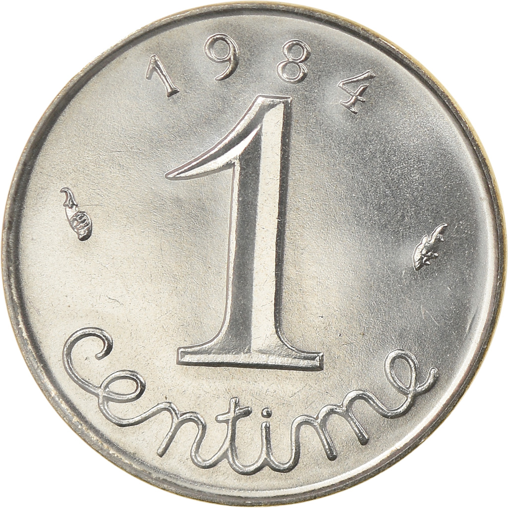 Coin, France, Épi, Centime, 1984, Paris, FDC, , Stainless Steel