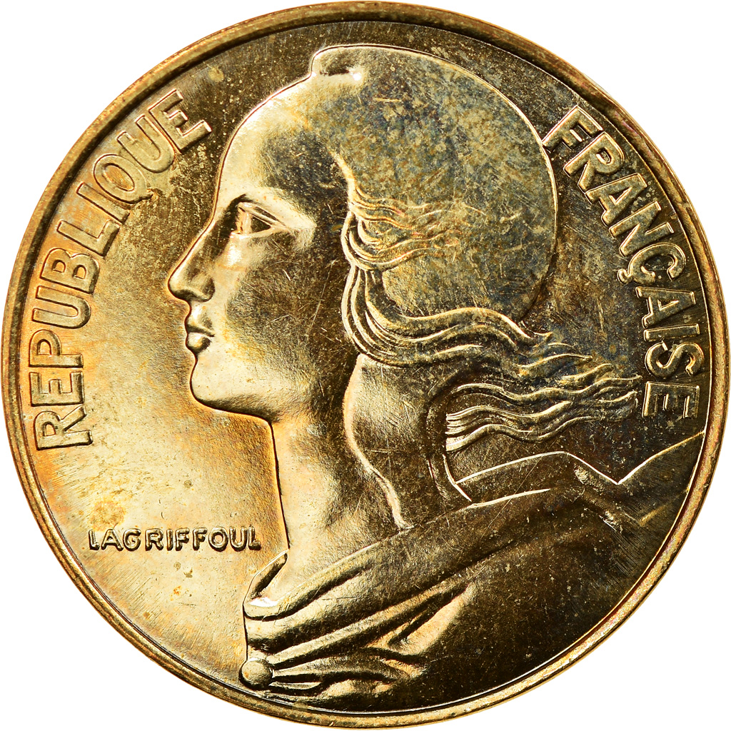 Coin, France, Marianne, 20 Centimes, 1999, Paris, , Aluminum-Bronze
