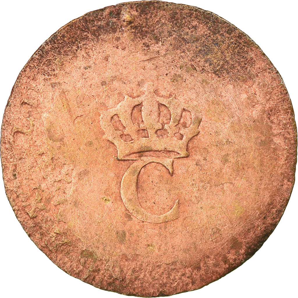 Coin, General Colony, Guyana, Sol, Sol Estampé, , Billon