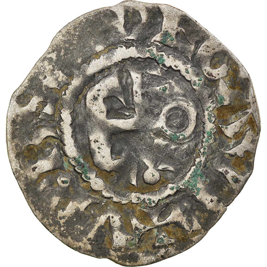 Coin, France, Anjou, Foulques V, Denarius, Angers, , Silver