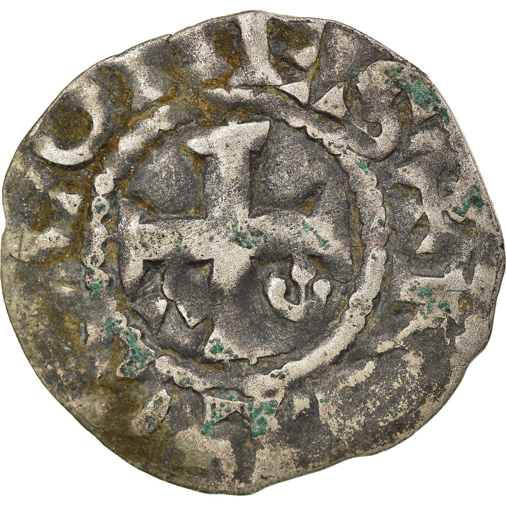 Coin, France, Anjou, Foulques V, Denarius, Angers, , Silver