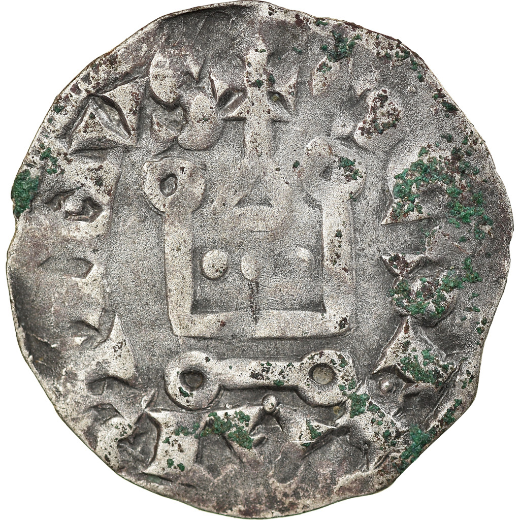 Coin, France, Touraine, Denarius, Saint-Martin de Tours, , Silver