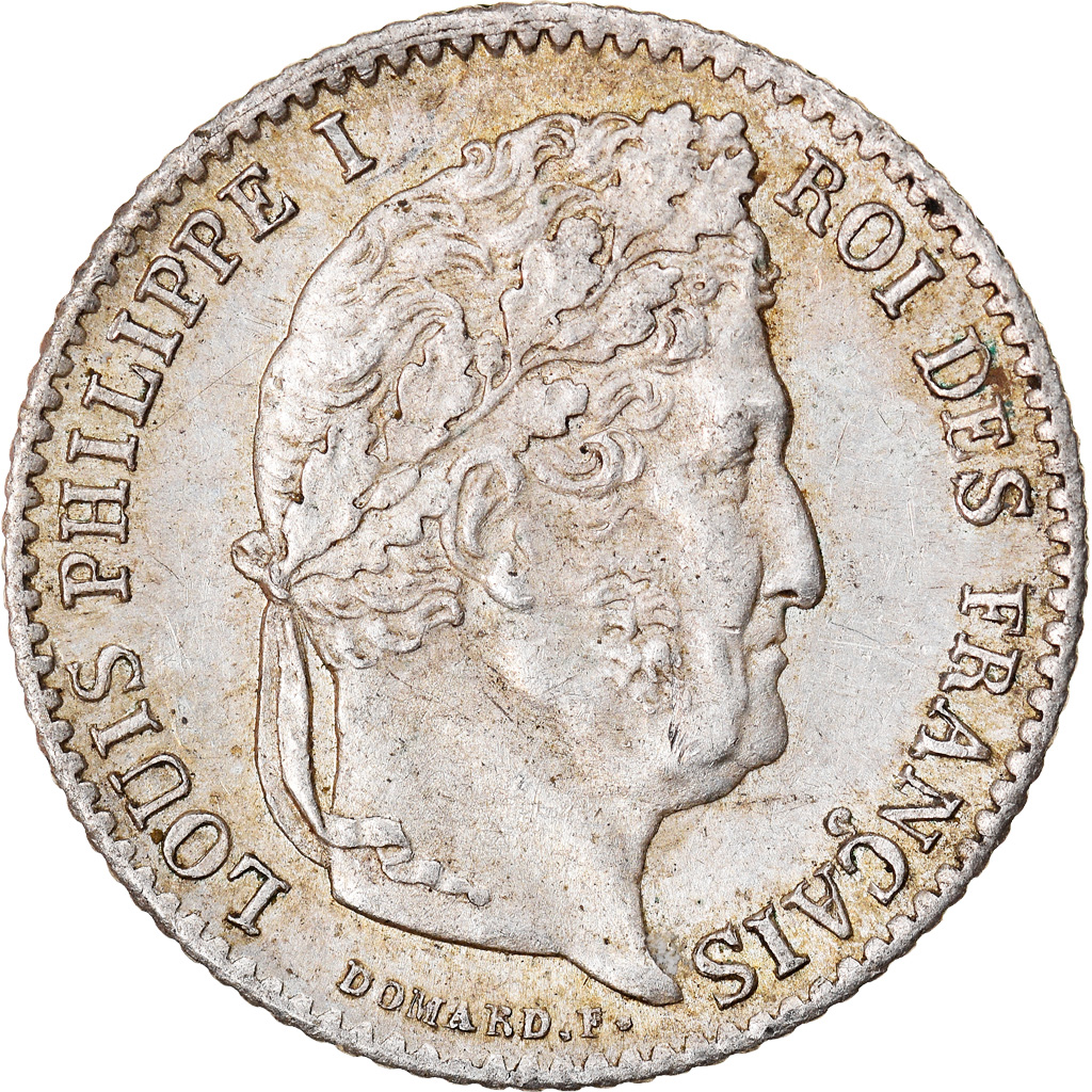 Coin, France, Louis-Philippe, 1/4 Franc, 1831, Rouen, , Silver