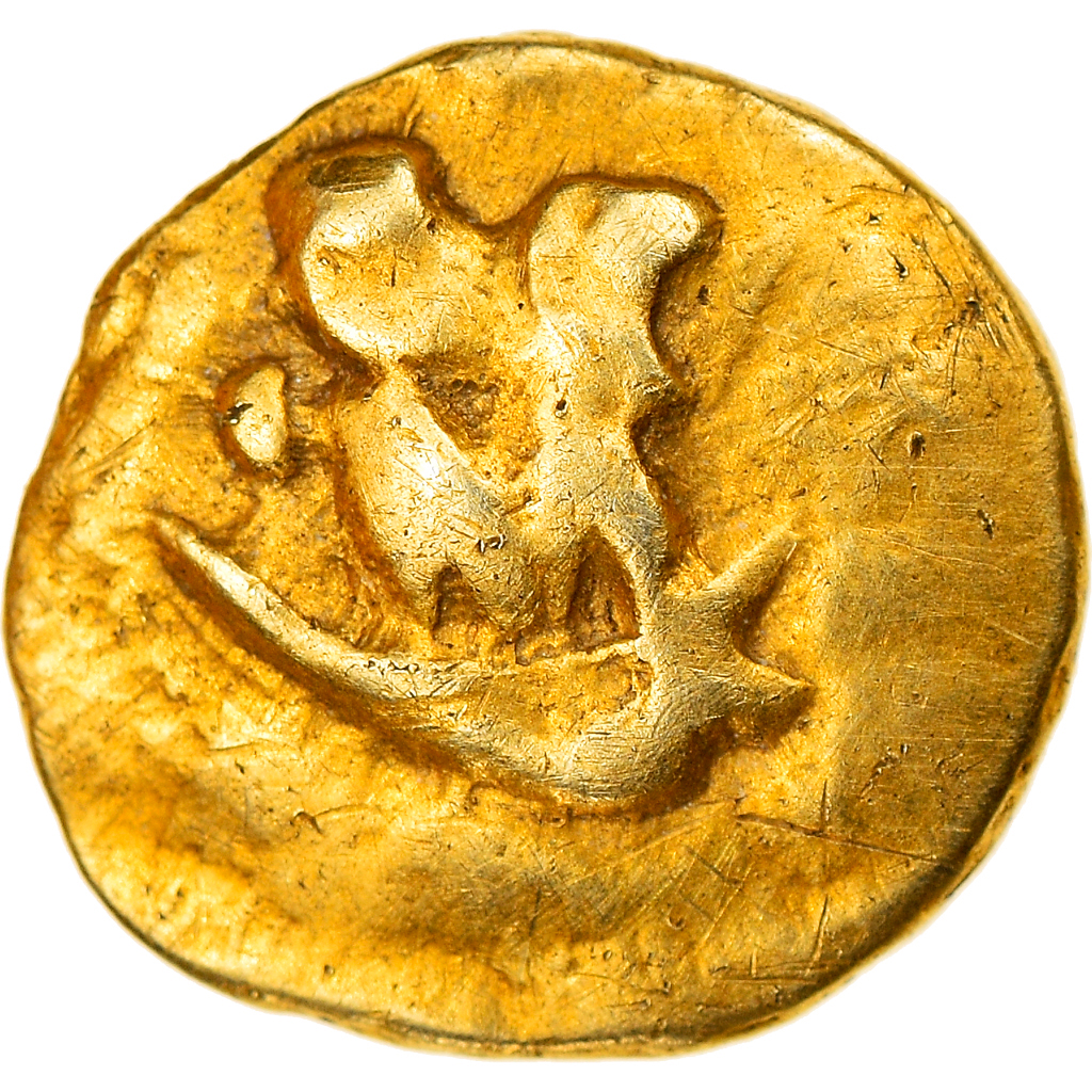 Coin, Morini, 1/4 Stater, Ist century BC, , Gold, Delestrée:249