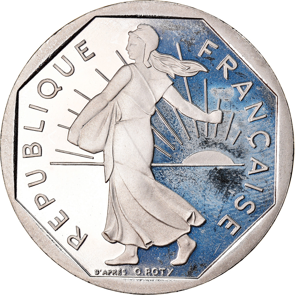 Coin, France, Semeuse, 2 Francs, 2001, Paris, Proof, , Nickel, KM:942.2