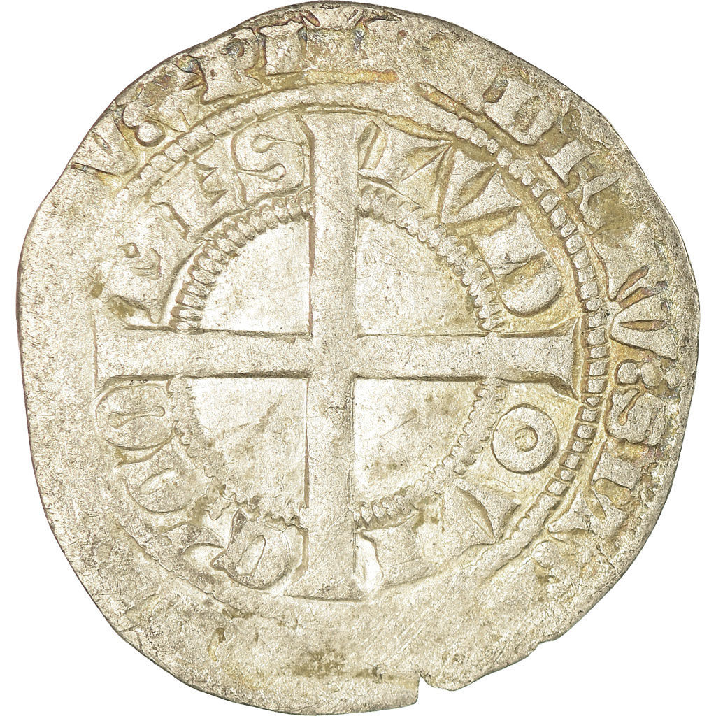 Coin, France, Flanders, Louis II, Gros, VF(20-25), Silver, Boudeau:2230