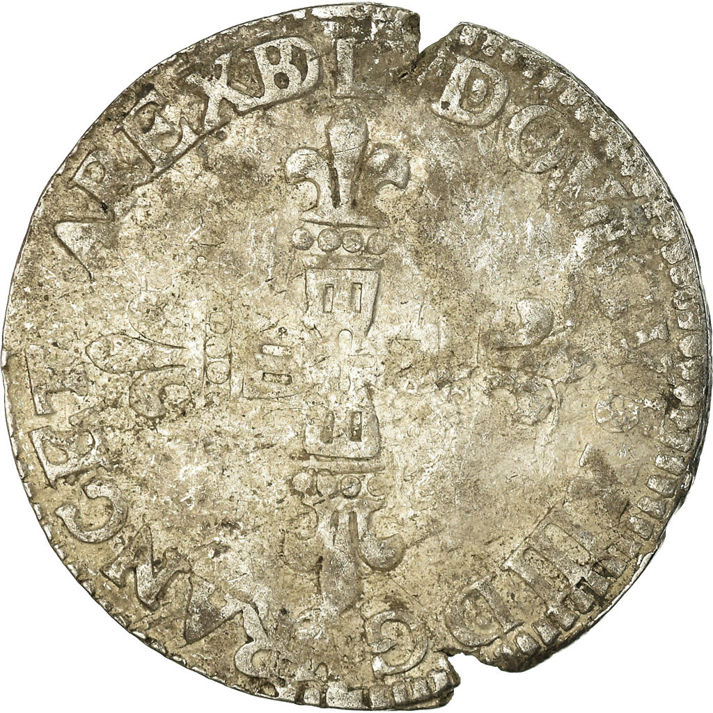 Coin, France, Louis XIII, 1/4 Écu de Béarn, 1/4 Ecu, 1618, Morlaas, 