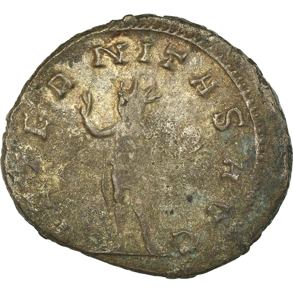 Coin, Gallienus, Antoninianus, 263, Milan, , Billon, RIC:160