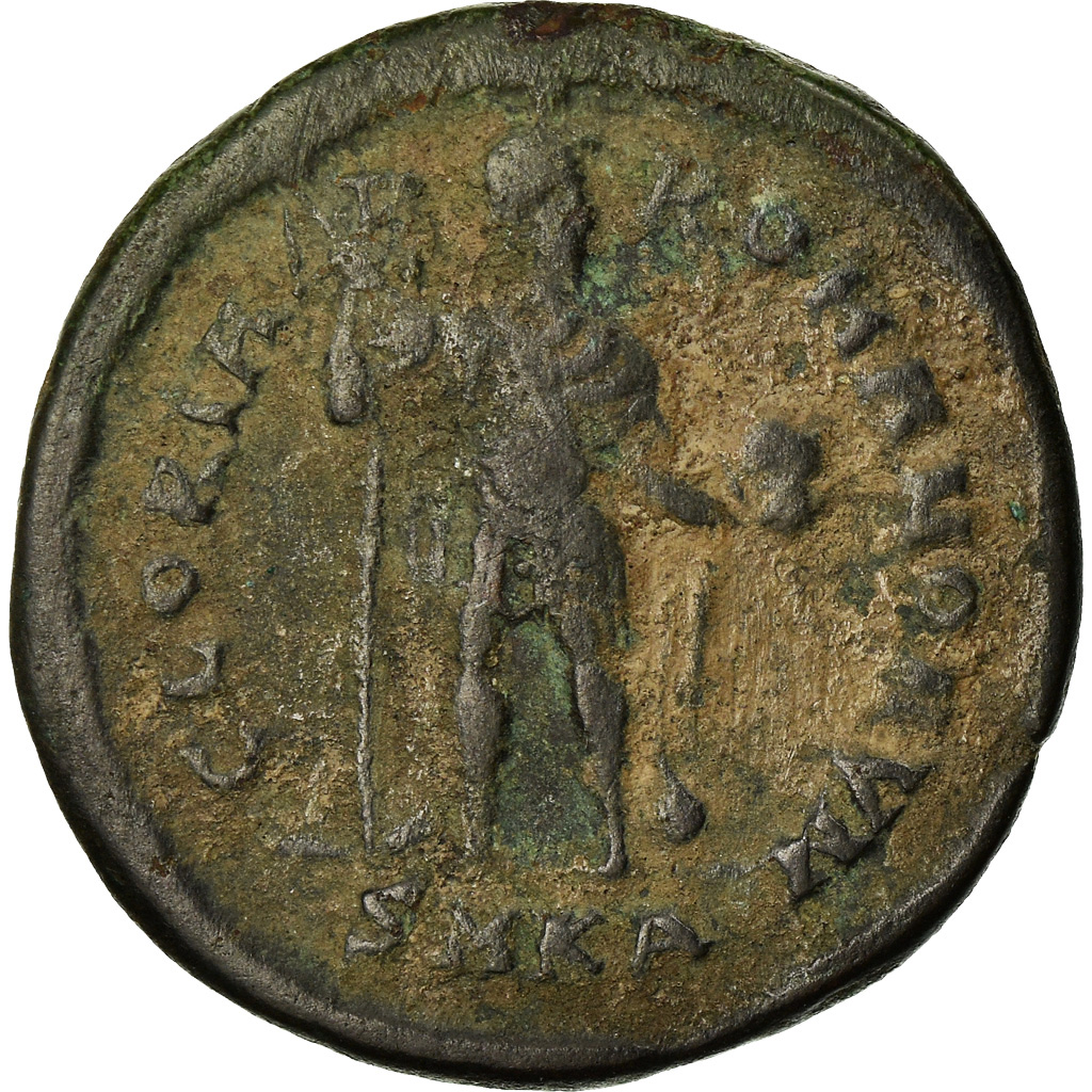Coin, Honorius, Maiorina, 393-395, Kyzikos, , Copper, RIC:27