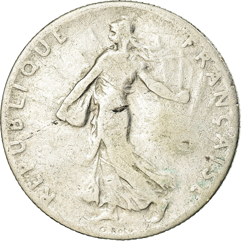 Coin, France, Semeuse, 50 Centimes, 1905, Paris, , Silver, KM:854