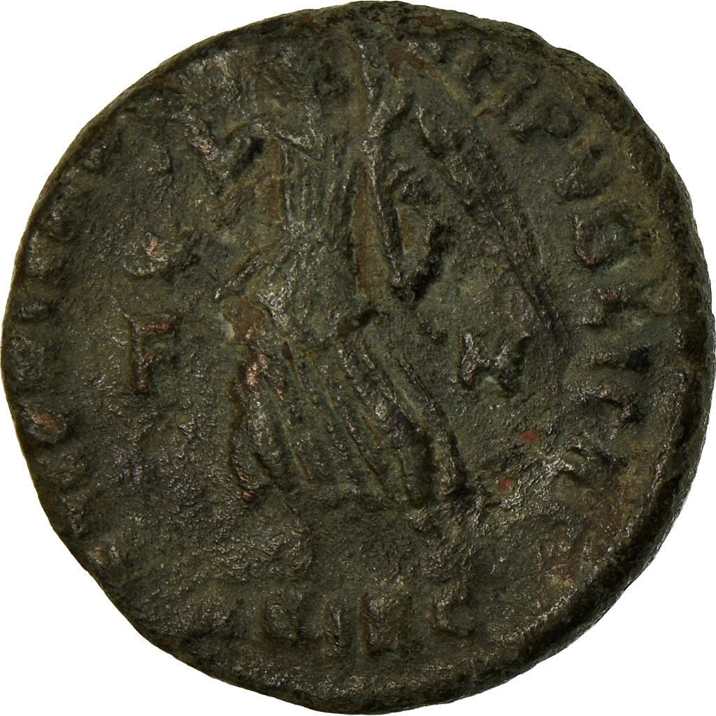 Coin, Valentinian I, Nummus, 367-375, Siscia, , Copper, RIC:15a