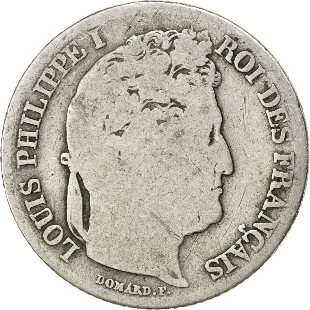 Coin, France, Louis-Philippe, Franc, 1841, Rouen, , Silver, KM:748.2