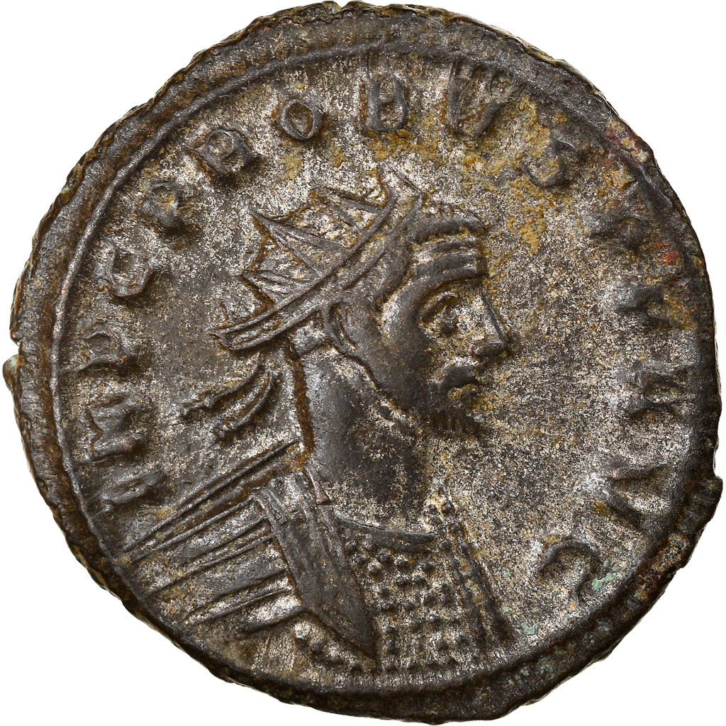 Coin, Probus, Aurelianus, 280, Siscia, , Billon, RIC:712