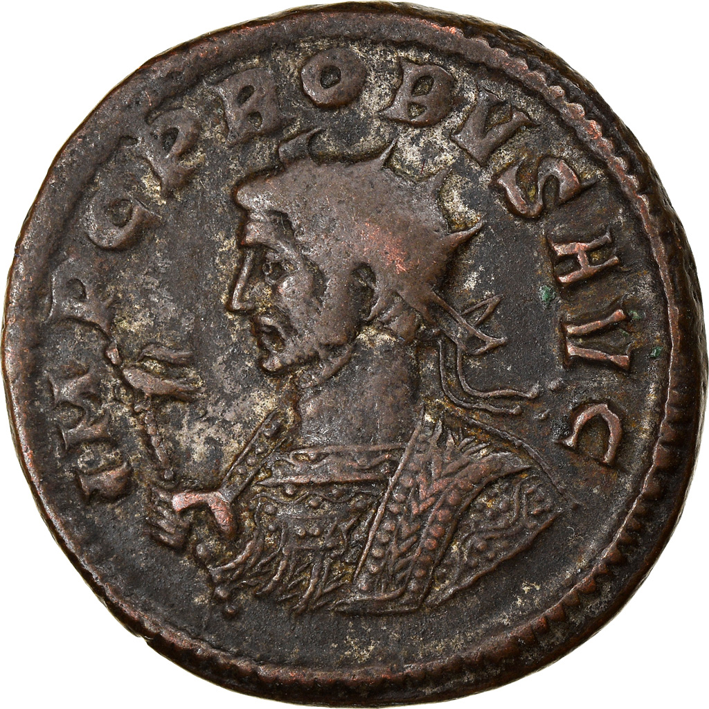 Coin, Probus, Aurelianus, 281, Ticinum, , Billon, RIC:490