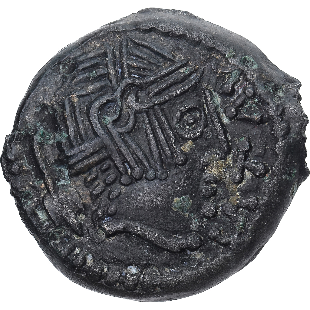 Coin, Carnutes, Bronze CATAL à l'aigle et à l'amphore, AU, Bronze
