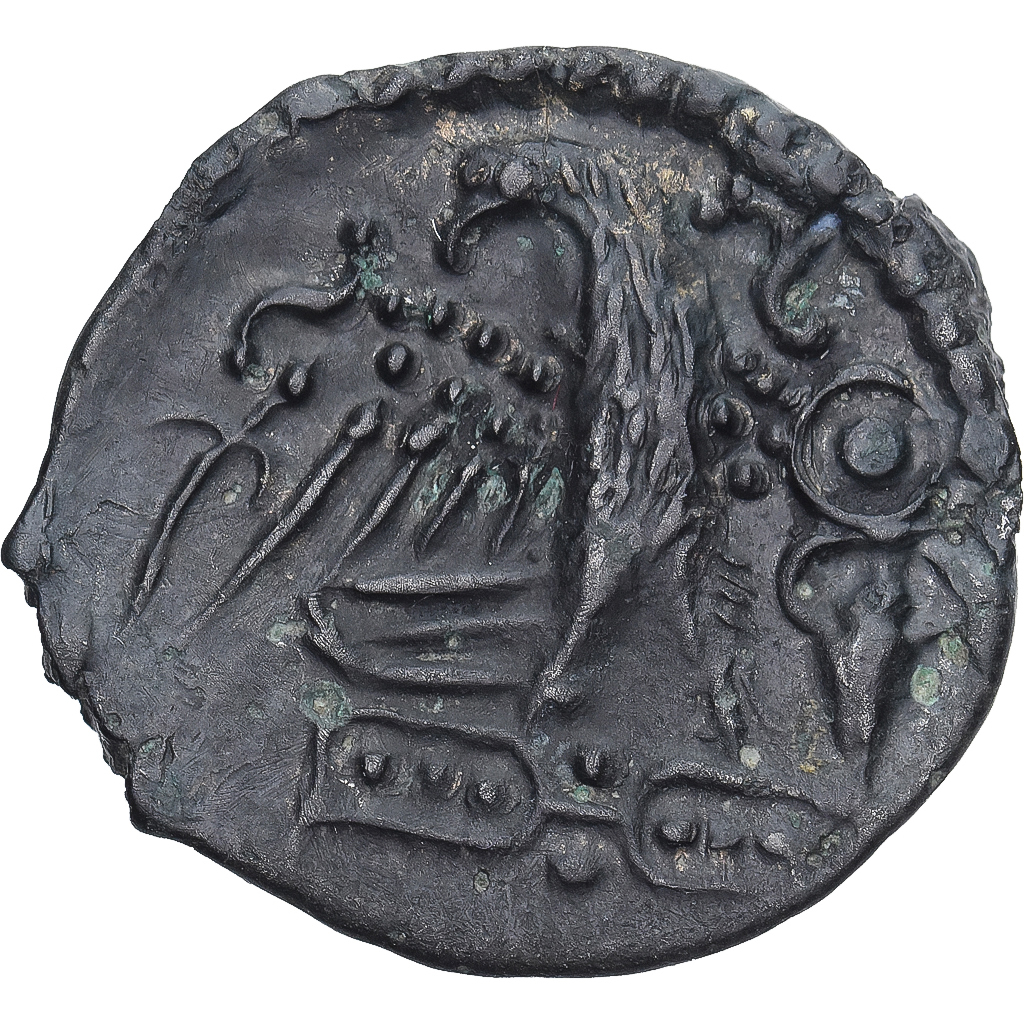 Coin, Carnutes, Bronze CATAL à l'aigle et à l'amphore, AU, Bronze