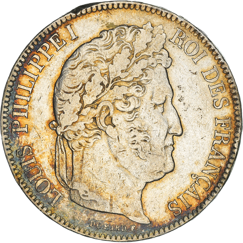 Coin, France, Louis-Philippe, 5 Francs, 1840, Rouen, , Silver