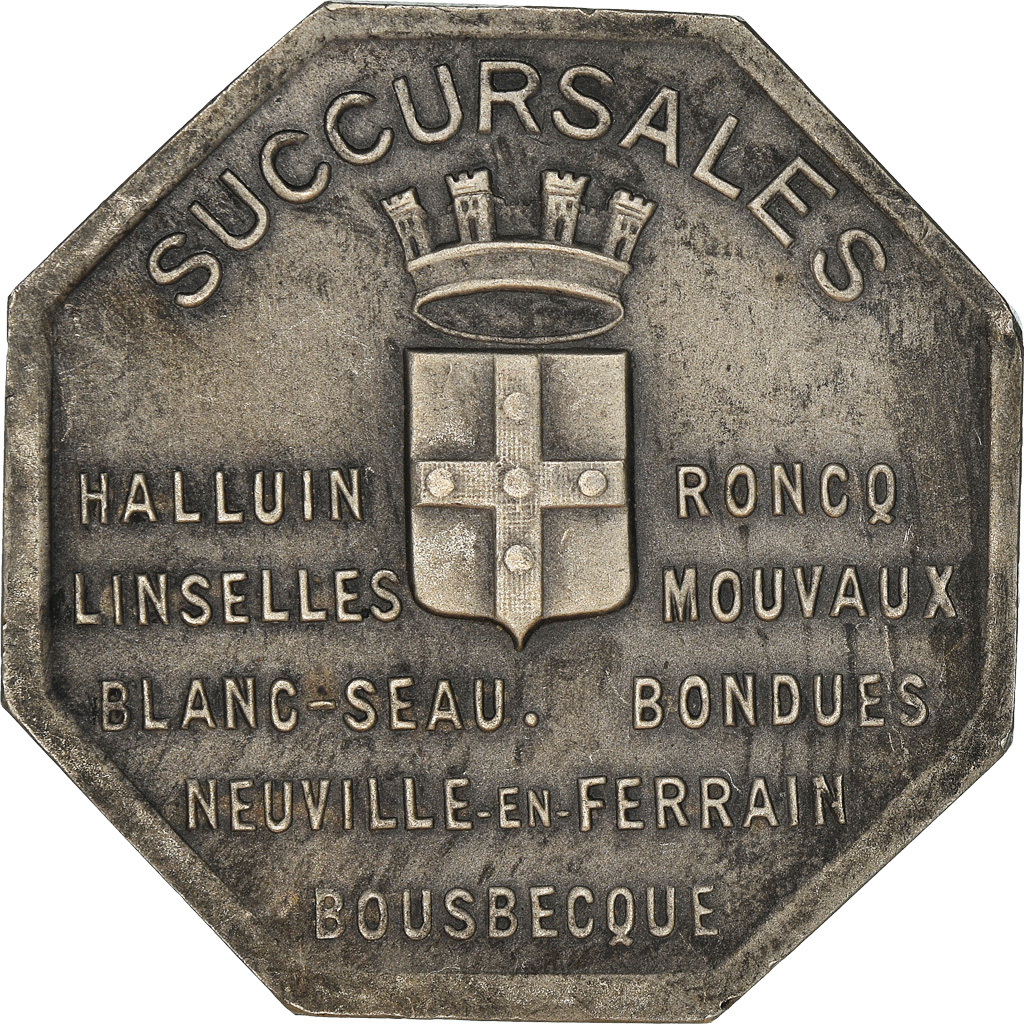 France, Token, Caisse d'Épargne de Tourcoing, 1948, , Silver