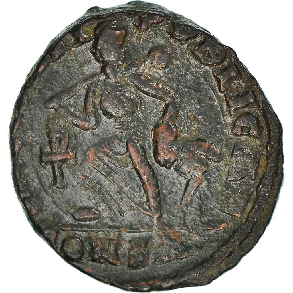 Coin, Theodosius I, Nummus, 388-392, Constantinople, , Copper, RIC:86