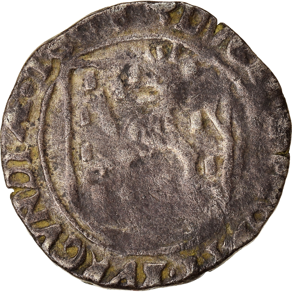 Coin, Spain, Franche-Comté, Albert & Isabella, Carolus, 1608, Dole, 