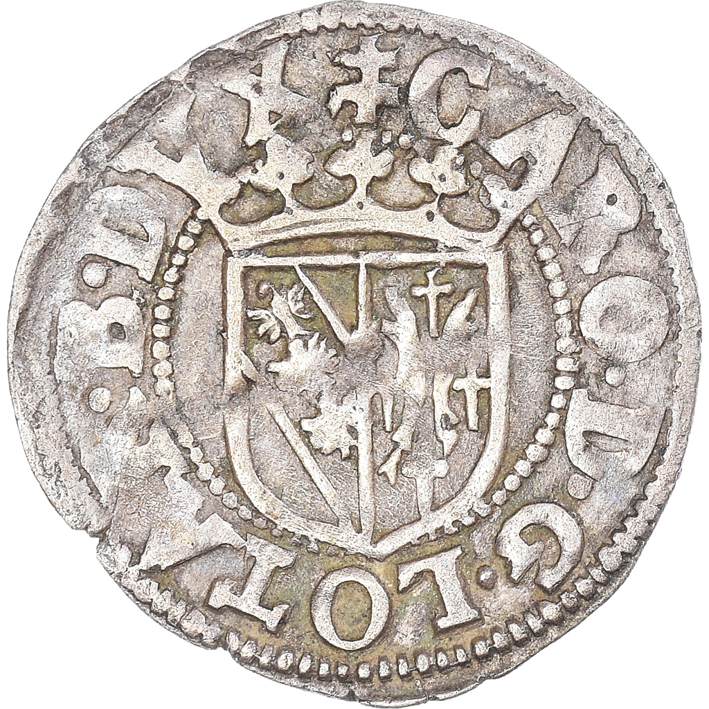 Coin, FRENCH STATES, LORRAINE, Charles III, Sol Carolus, Nancy, 