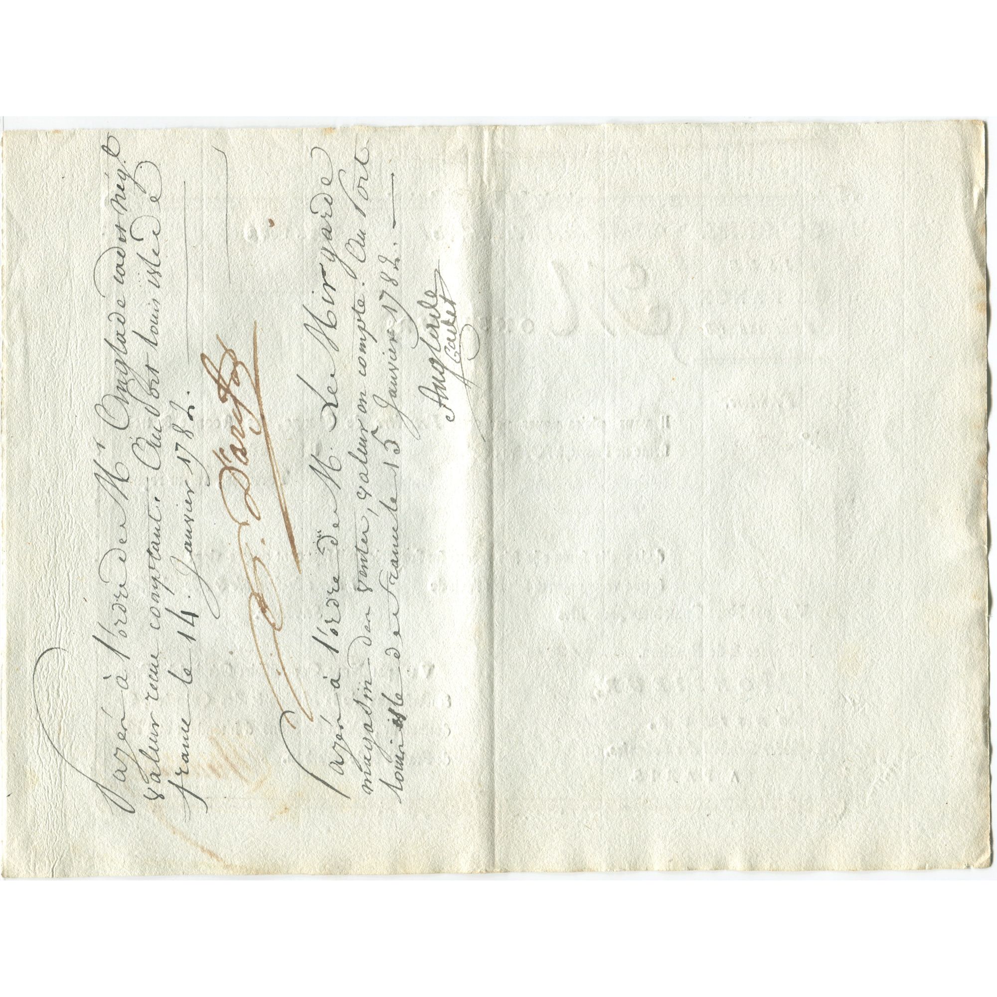 France, Traite, Colonies, Isle de France, 6312 Livres, Expédition de l'Inde