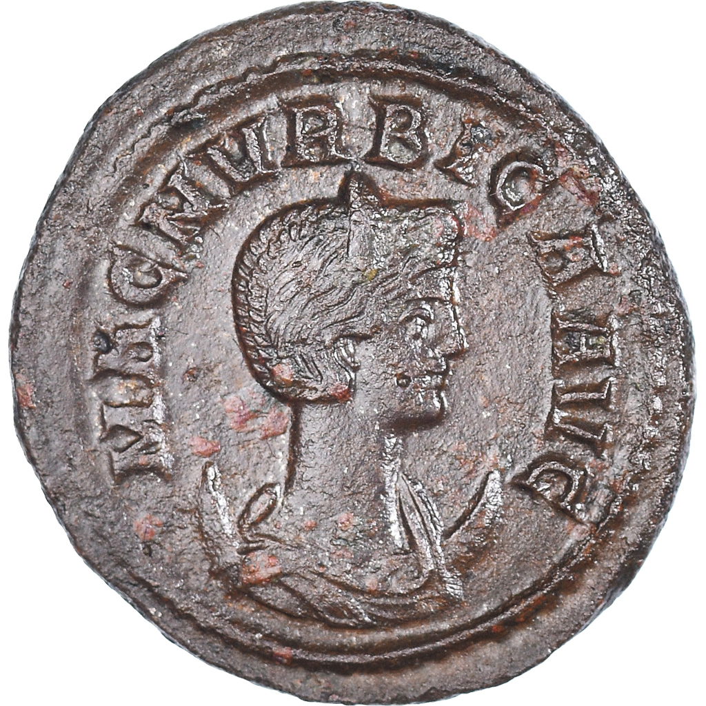 Magnia Urbica, Aurelianus, 283-285, Rome, Billon, AU, RIC:343