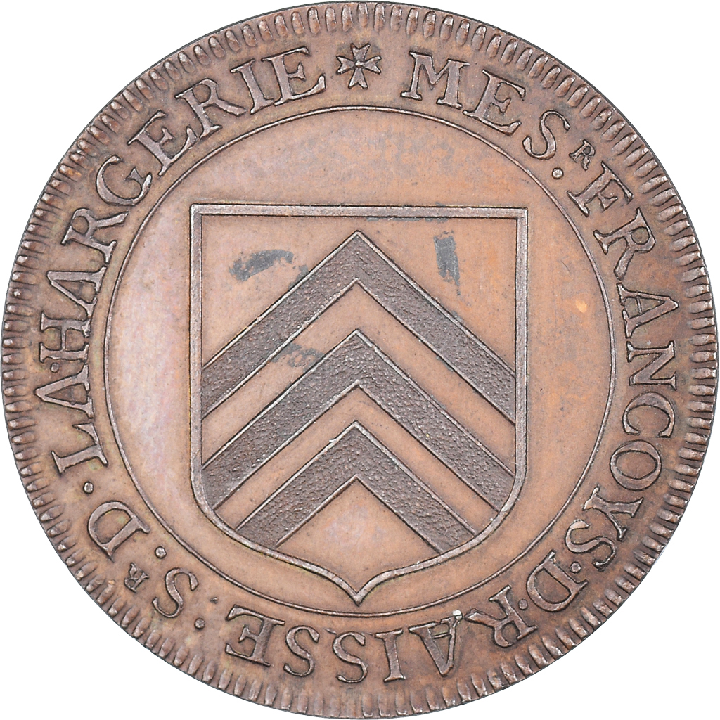 France, Token, Église Saint-Jean-en-Grève, François Raisse de la Hargerie