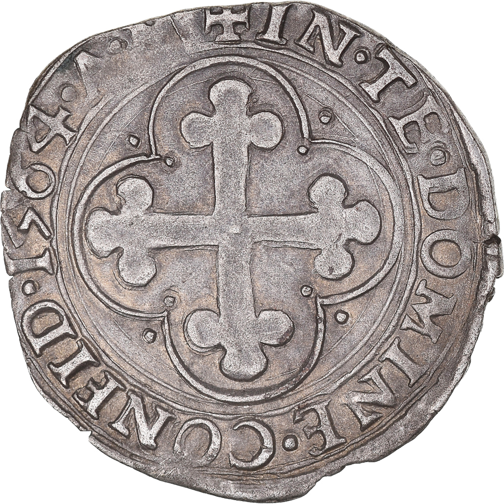 Coin, ITALIAN STATES, SAVOY, Emmanuel-Philibert, Soldo, 1564, Chambéry