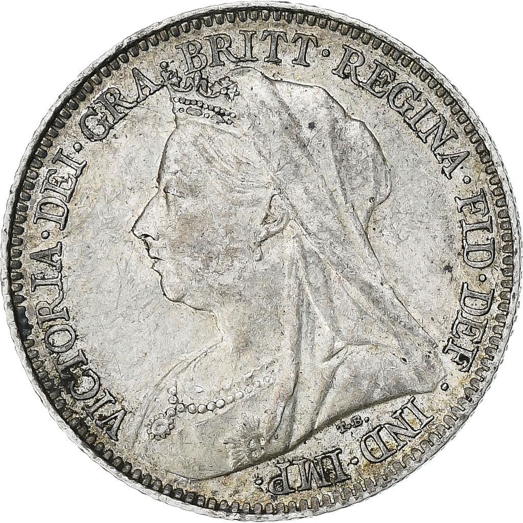Great Britain, Victoria, 6 Pence, 1899, Silver, , KM:779