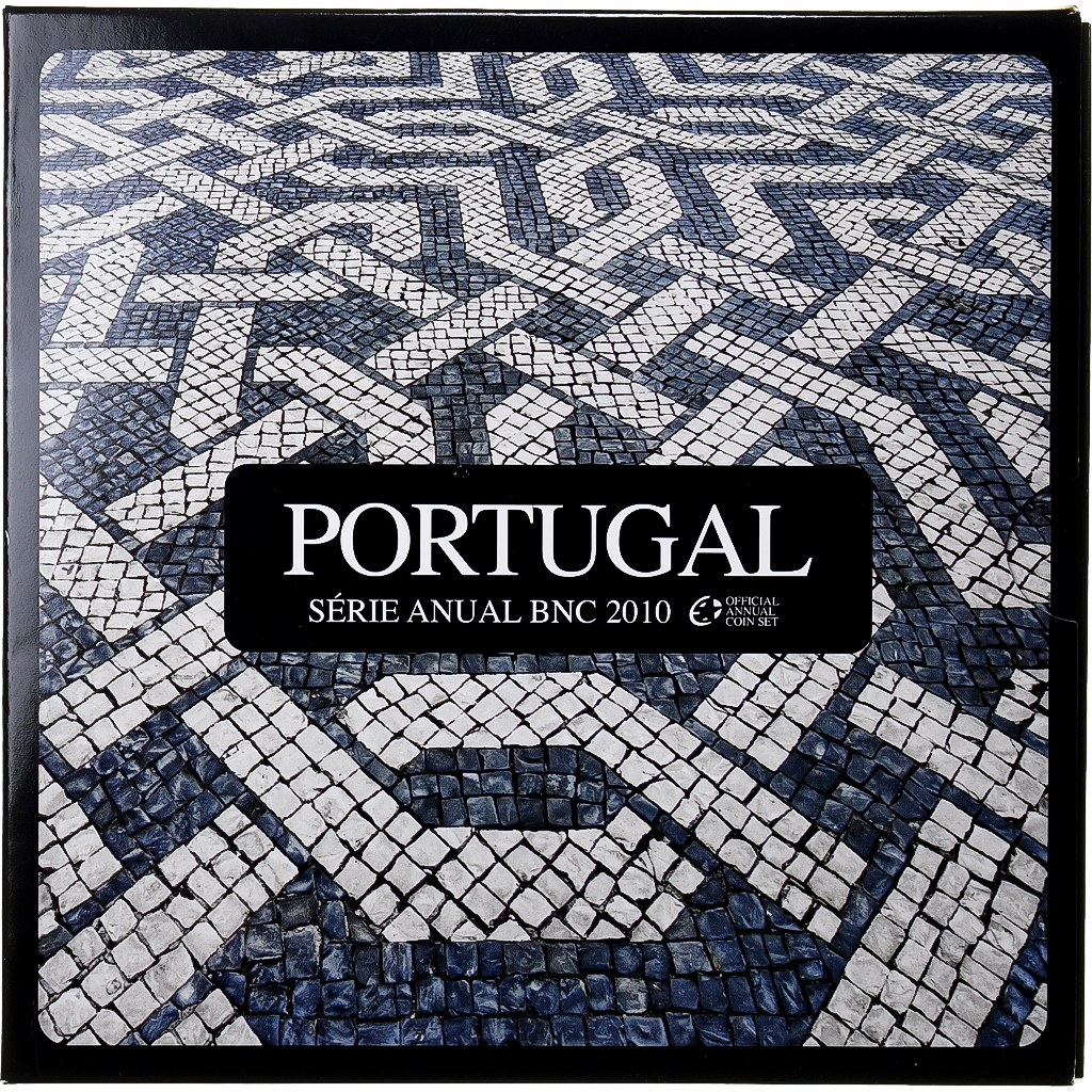 Portugal, Set 1 ct. - 2 Euro, BU, 2010, Lisbon, STGL