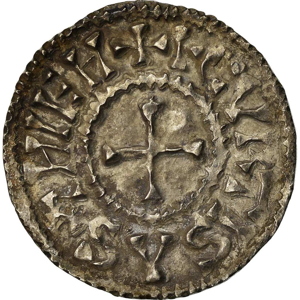 Coin, France, Charles le Chauve, Denier, 864-865, Curtisasonien, 