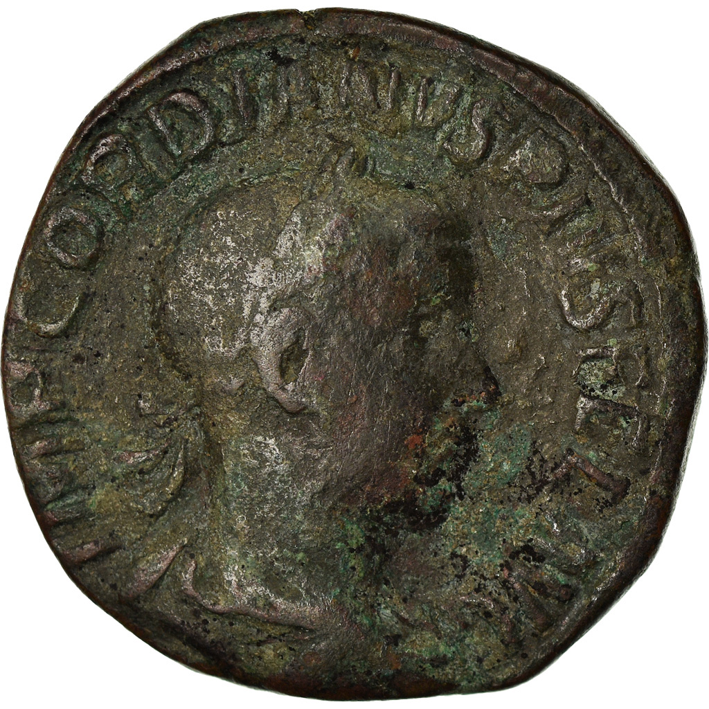 Coin, Gordian III, Sestertius, 241, Rome, , Bronze, RIC:306a