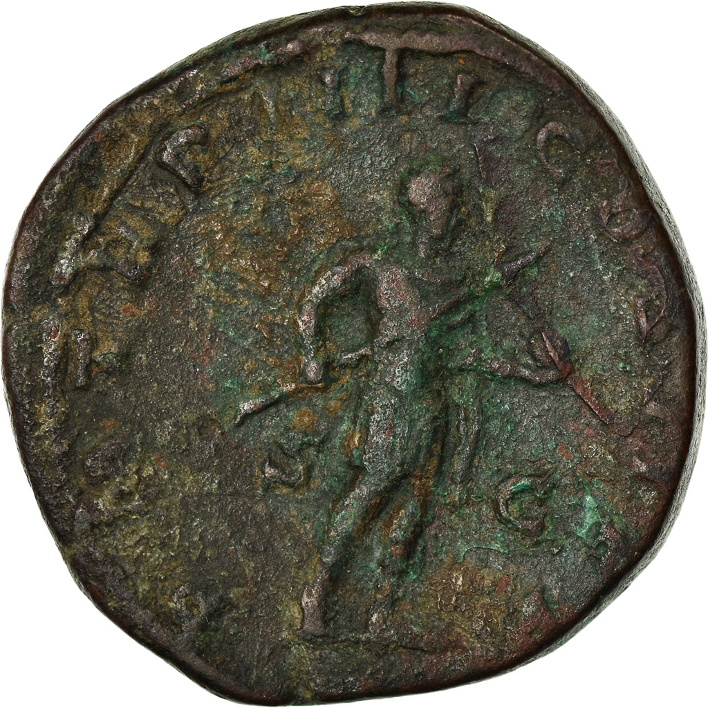Coin, Gordian III, Sestertius, 241, Rome, , Bronze, RIC:306a