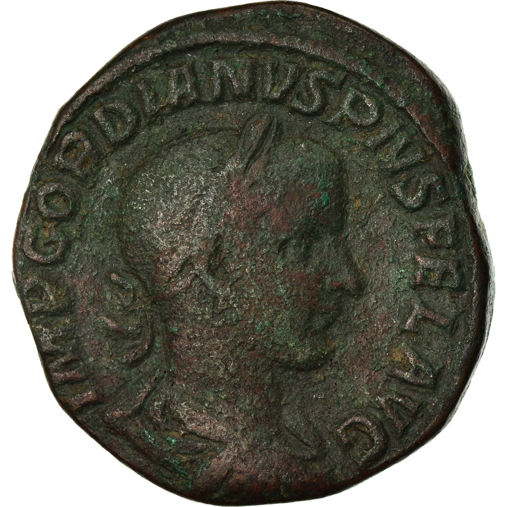 Coin, Gordian III, Sestertius, 240, Rome, , Bronze, RIC:305