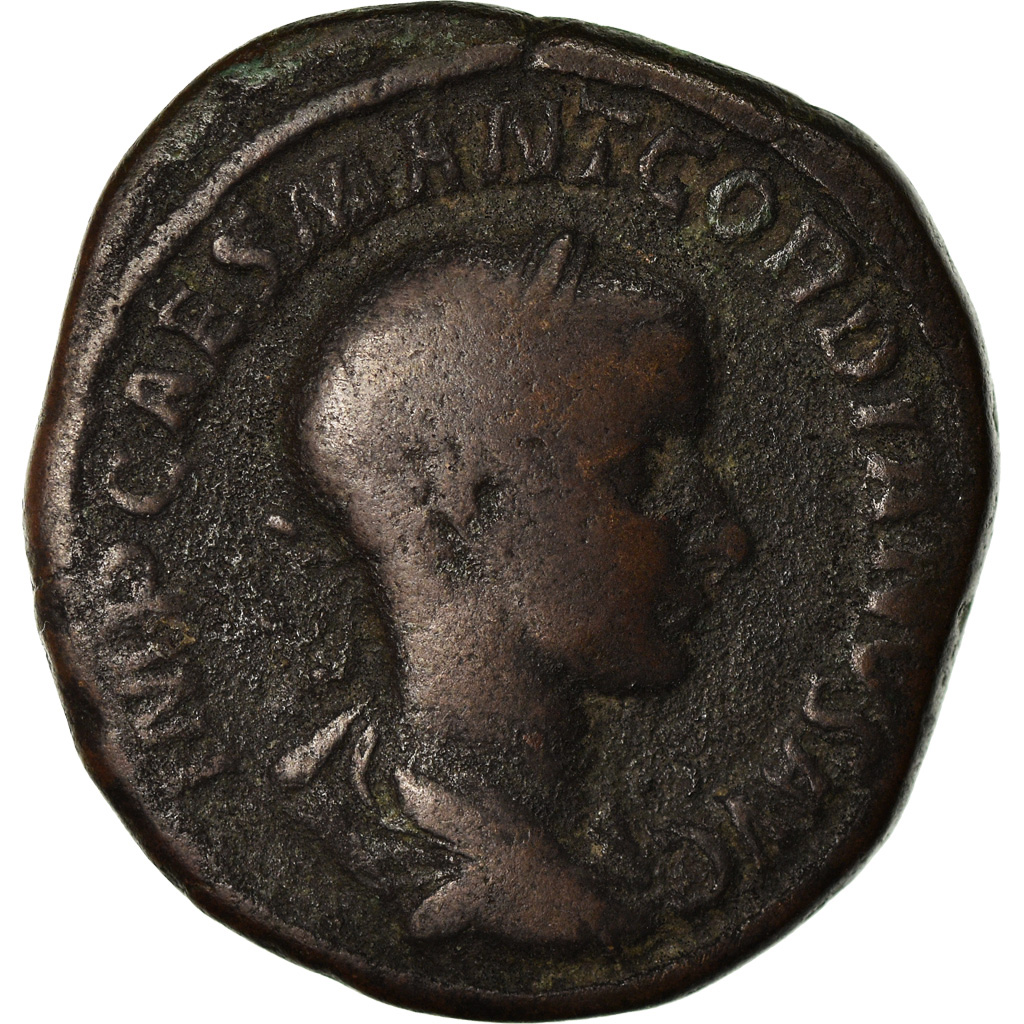 Coin, Gordian III, Sestertius, 240, Rome, , Bronze, RIC:272a