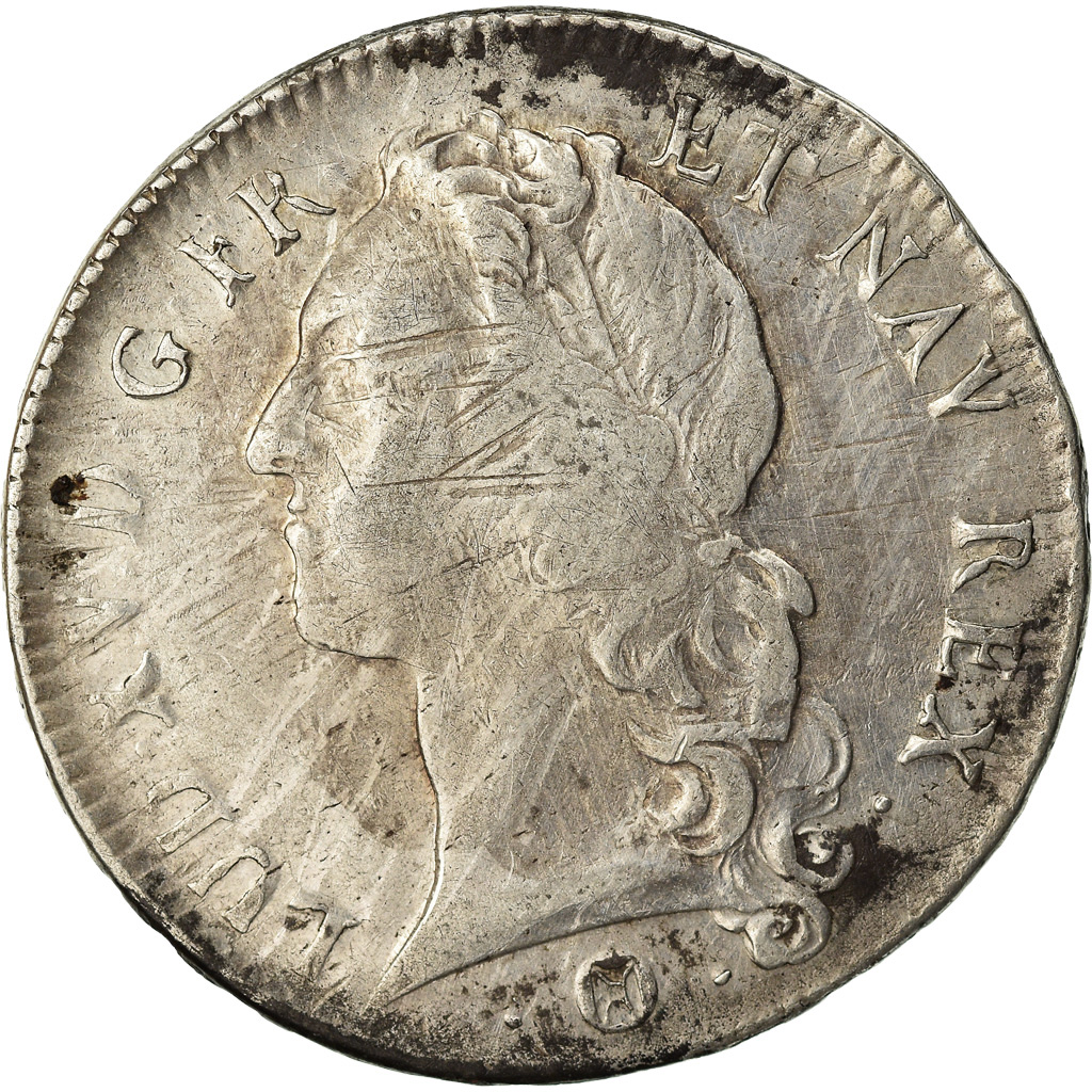 Coin, France, Louis XV, Écu au bandeau, Ecu, 1744, Bordeaux, , Silver