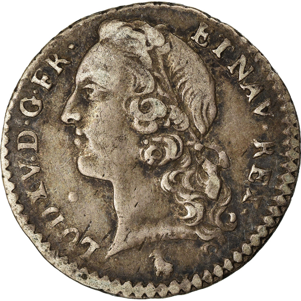 Coin, France, Louis XV, 1/20 Écu au bandeau (6 sols), 1766, Paris